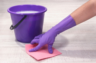 Washing the floor and all floor cleaning