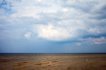 Clouds over Baltic sea.