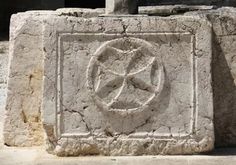 Photo sur Plexiglas Monument artistique Symbole croisé des chevaliers de Saint John