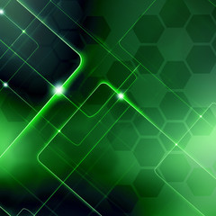 green digital abstraction  background