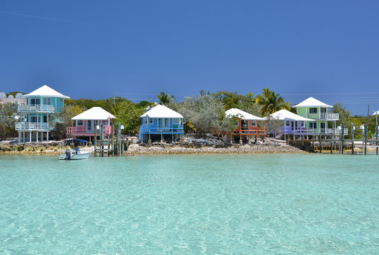 Staniel Cay Yacht Club. Exumas, Bahamas