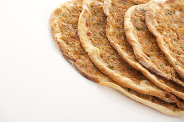 Turkish style Minced lahmacun