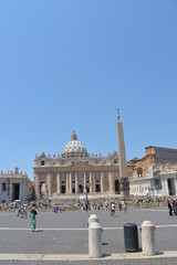 View on Vatican Dome, Italy