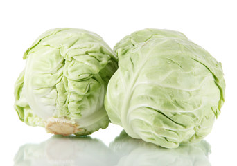 Fototapeta premium Cabbage isolated on white