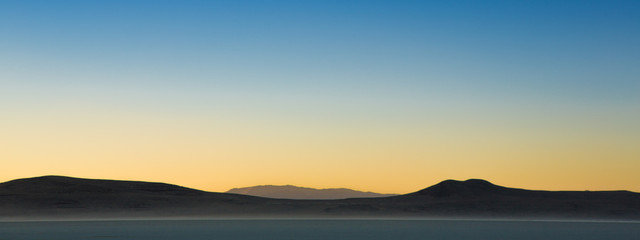 Sunrise on the Black Rock Desert