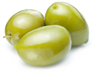 Green olives.