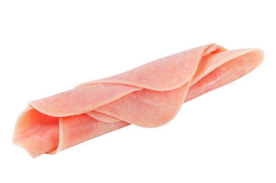 Thin slices of ham