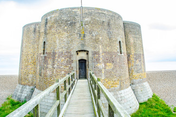 Martello Tower Fort aldeburgh Suffolk uk. Napoleon defence