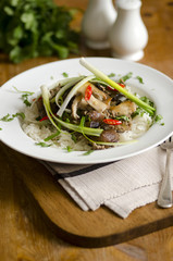 Beef stir-fry
