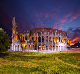 Colosseum in Rome, Italy
