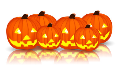 ハロウィン　かぼちゃ　お化け