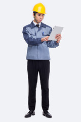 Young Asian engineer.