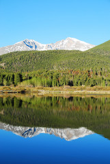 Lily lake, Rocky Mountain National Park, CO, USA