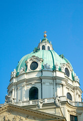 Dome of St. Charles's Church, Vienna, Austria