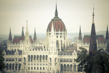 Obraz premium Parliament in Budapest