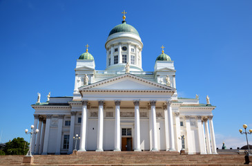 Tuomiokirkko Cathedral church in Helsinki, Finland