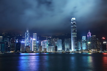 Fototapeta na wymiar Hong Kong habour view