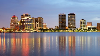 West Palm Beach Skyline