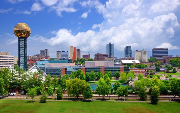 Downtown Knoxville Tennessee Skyline