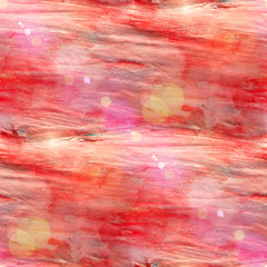 sun glare abstract red seamless painted watercolor background on