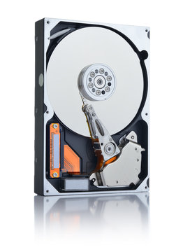 Computer hard drive. File contains a path to isolation