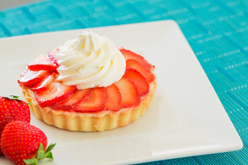 Strawberry Cream Tart