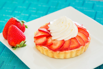 Strawberry Cream Tart