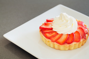 Strawberry Cream Tart