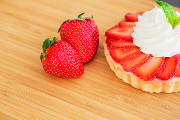 Strawberry Cream Tart