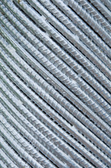 The group of sivler steel rod