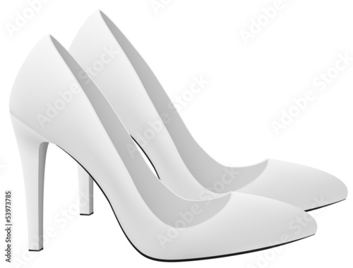 High Heeled Blank Shoes Template Stock Image And Royalty Free High Heeled Blank Shoes Template