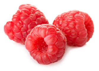 Ripe raspberries