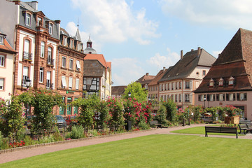 Fototapeta na wymiar Wissembourg im Elsass