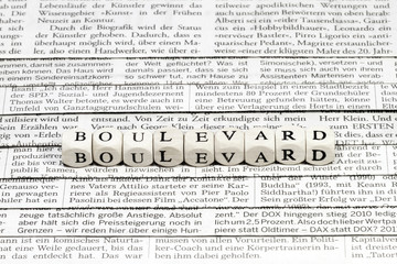 Fototapeta premium Boulevardzeitung