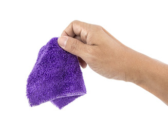 Microfiber cloth.
