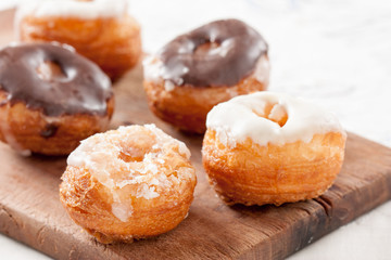 Mini croissant and doughnut mixture assortment