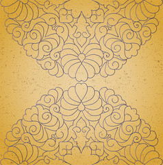 Vintage background with ornament