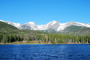 Sprague lake, Rocky Mountain National Park, CO, USA