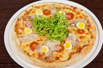 meat pizza