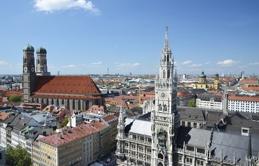 Fototapeta na wymiar Munich Landmarks