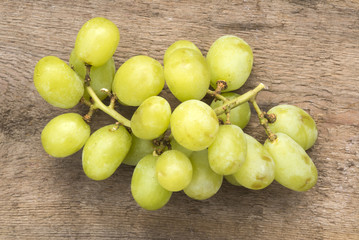 Macro image of fresh grapes