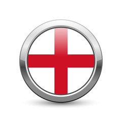 Fototapeta premium English flag icon web button