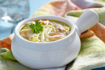 Chicken noodle soup