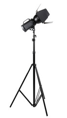 Studio lighting isolated on white