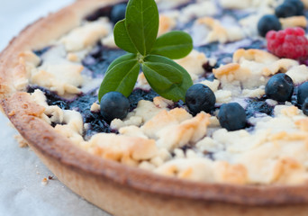Blaubeerkuchen