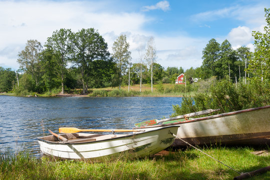 Ursprüngliche Landschaft in Südschweden