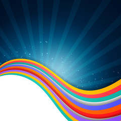 Vector Illustration of an Abstract Background