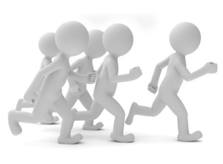 einen Schritt voraus