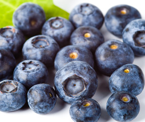 many blueberries
