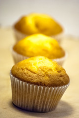 muffins on plate